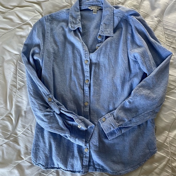 Orvis Linen Shirt - Picture 1 of 6